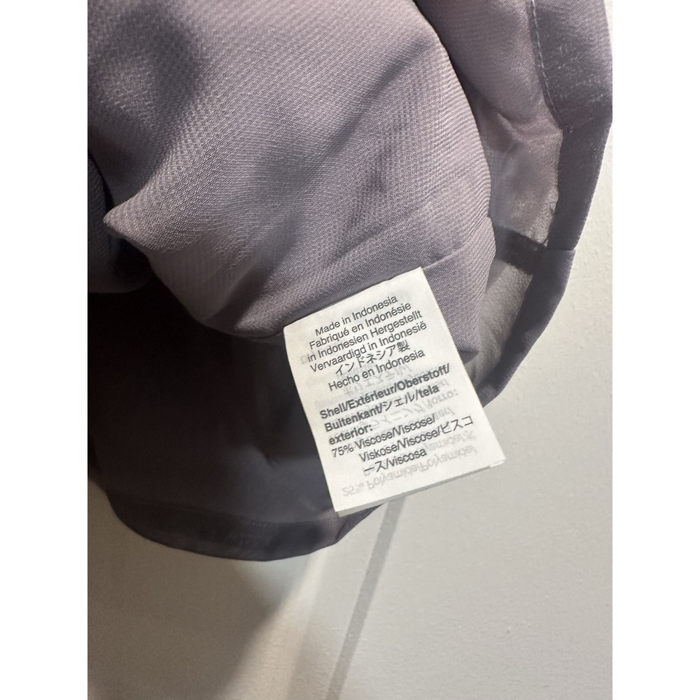 Madewell Lavender Velvet Button-Front Tank - Picture 4 of 5